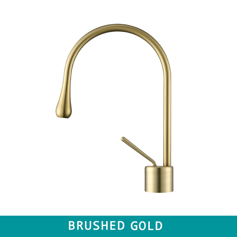 Bathroom Basin Faucet Designer Tap Shine Chrome Matt Black Gold Gun Metal Grey Hot and Cold Mixer Washroom Toilet