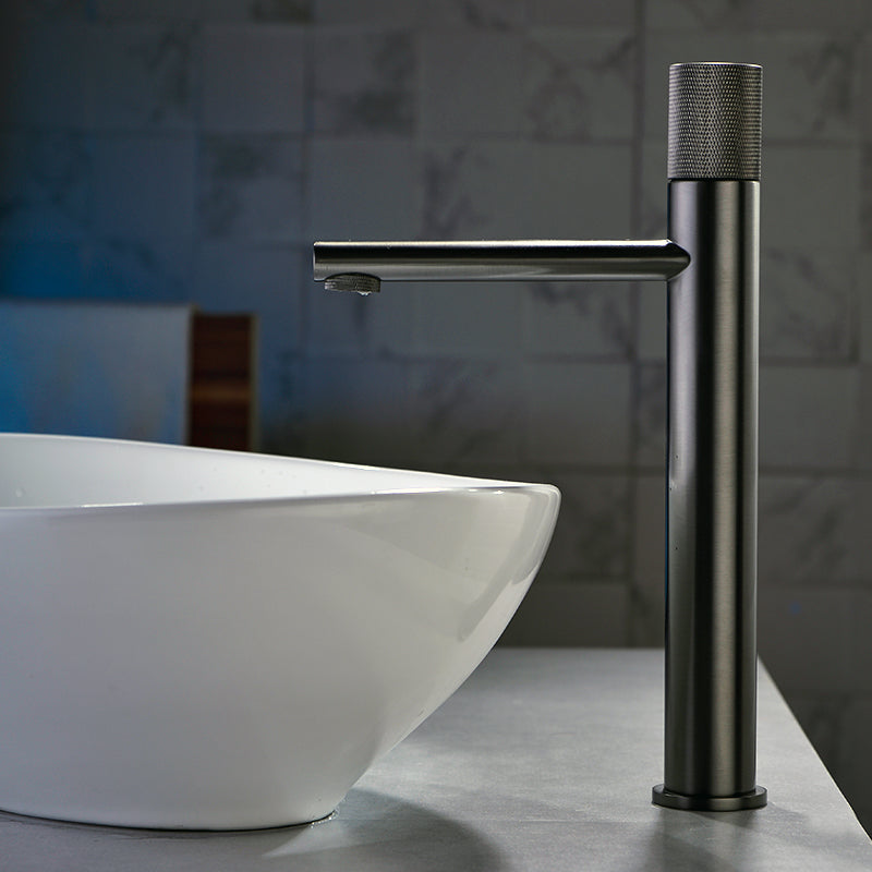 High Basin Mixer Mix Color Bathroom Tall Faucet Hot and Cold Tap Black Gold Gun Metal Greg Pattern Handle